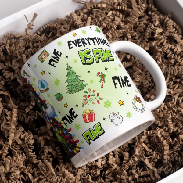 Mug noël grinch