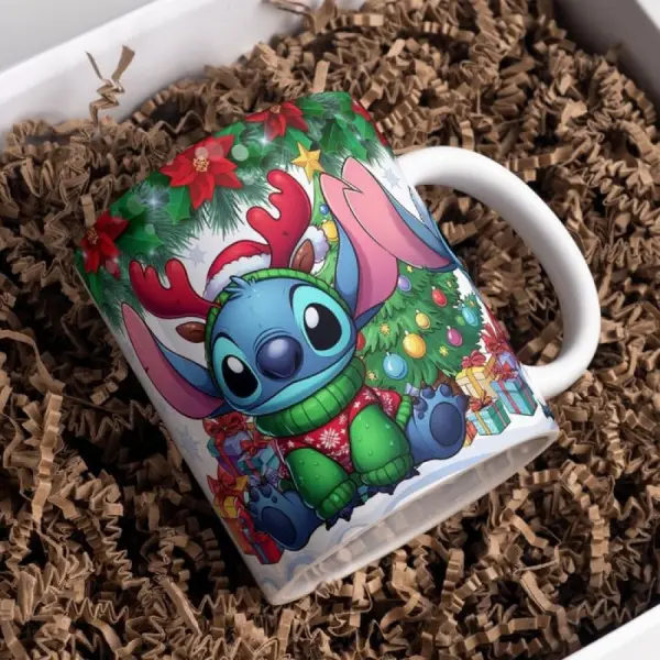 Mug noël stitch