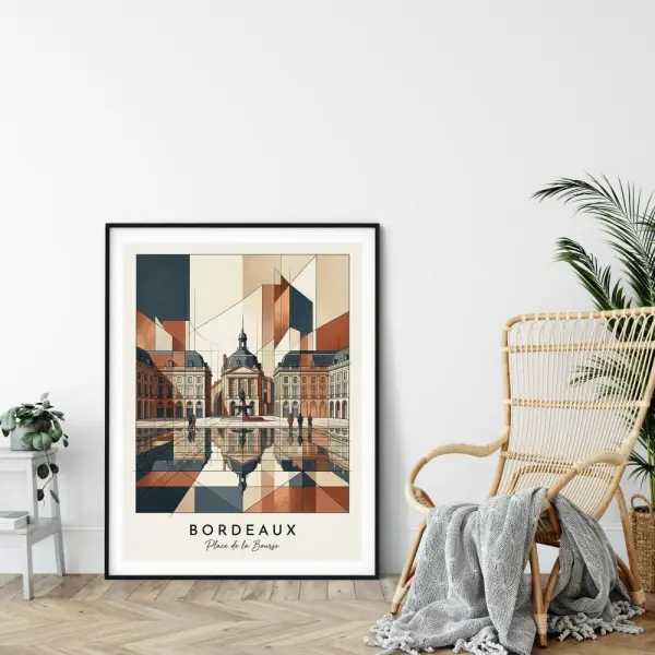 Bordeaux, place de la bourse – paris édition numérotée et signée