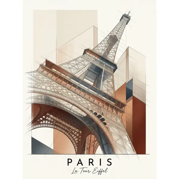 Paris • la tour eiffel édition numérotée et signée