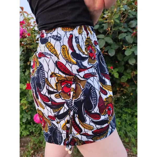 Short d'été "lyanna" en wax
