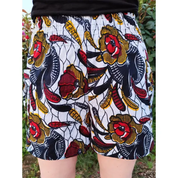 Short d'été "lyanna" en wax