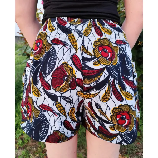 Short d'été "lyanna" en wax