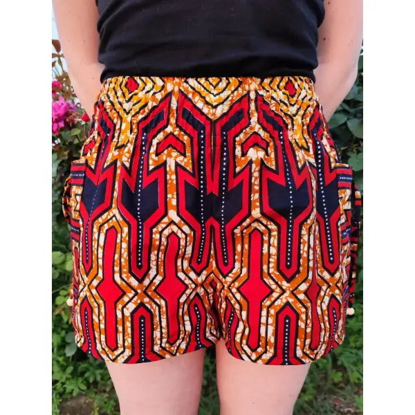 Short d'été "lyana"en wax