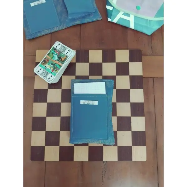 Etui de jeux de cartes polyvalent en textile upcyclé