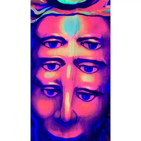 Tenture masque shpongle