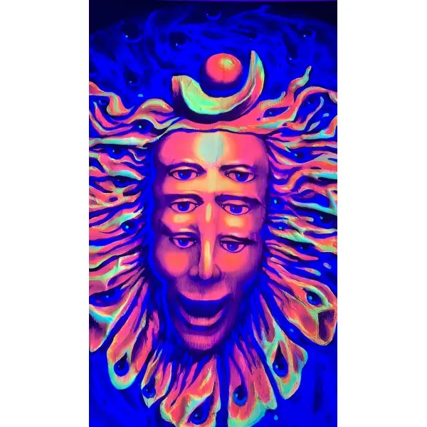 Tenture masque shpongle