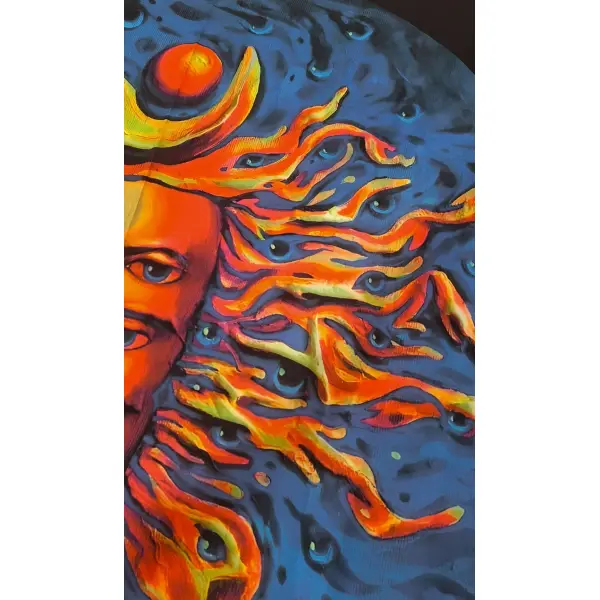 Tenture masque shpongle