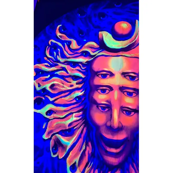 Tenture masque shpongle