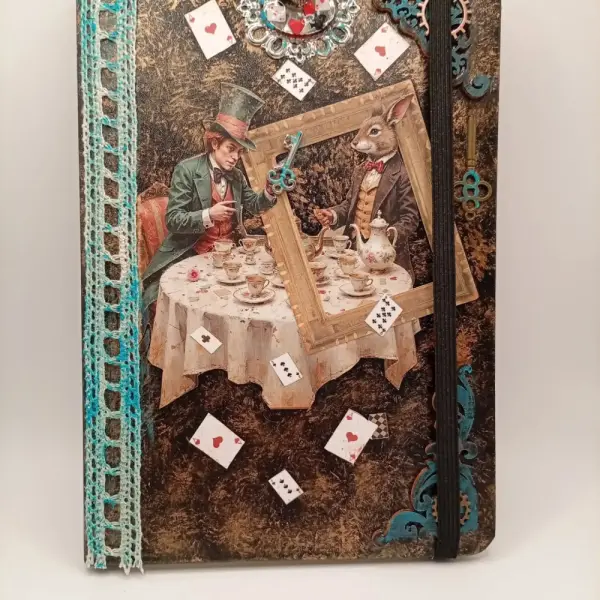 Carnet artisanal a5 "le thé"
