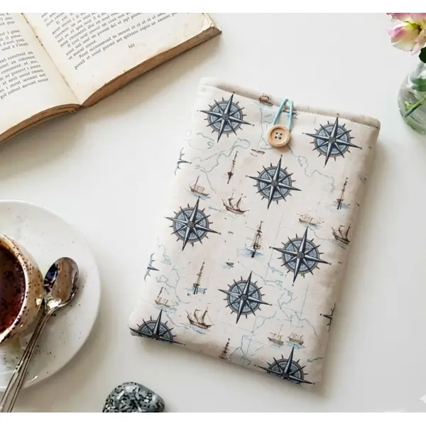 Pochette à livre coton et rembourré