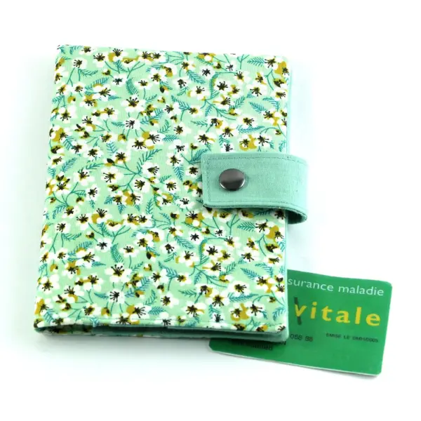Pochette médicale,étui rangement papiers santé, papier ordonnances ,ordonnancier, carte vitale, santé, pharmacie