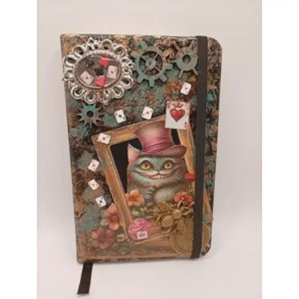 Carnet de notes "le chat d'alice"
