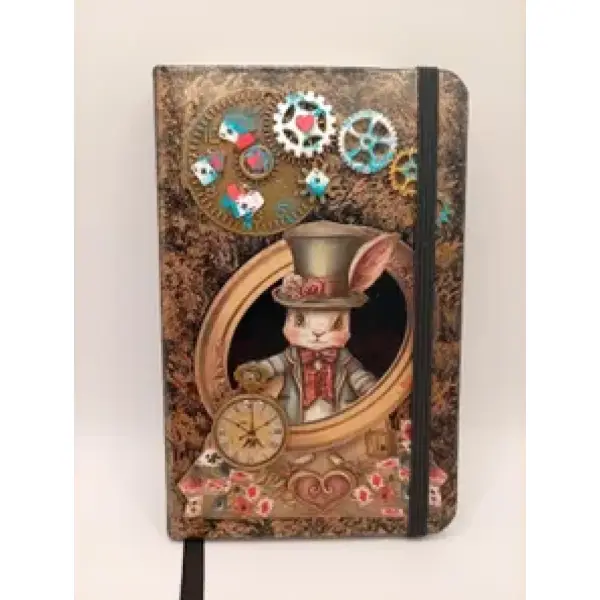 Carnet de notes "petit lapin blanc"
