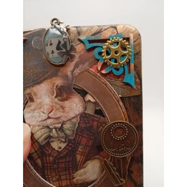 Carnet de notes "le lapin blanc"