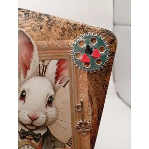 Carnet de notes "lapin gentleman steampunk"