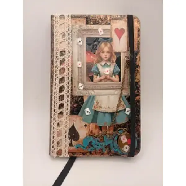 Carnet à lignes steampunk