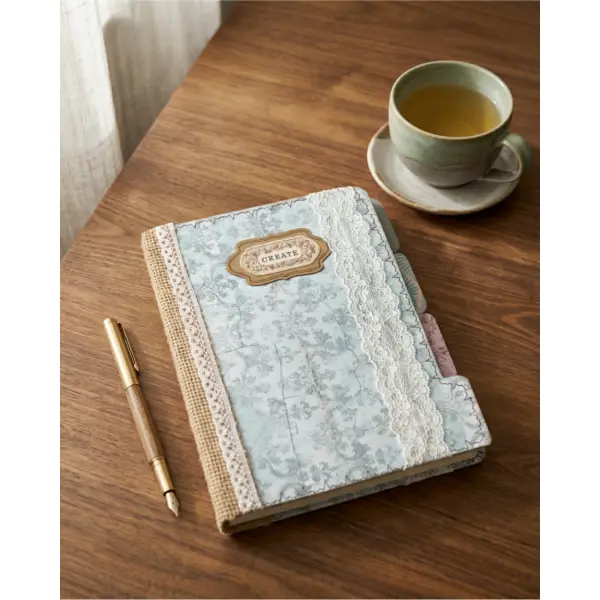 Folio créatif – 4 onglets & semainier perpétuel
