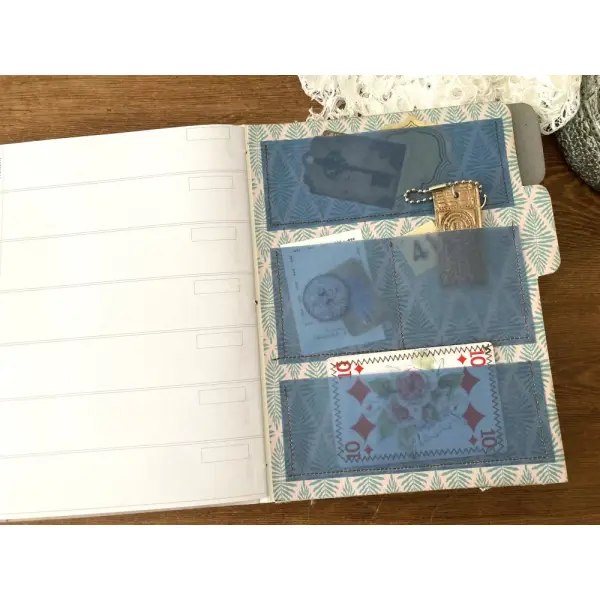 Folio créatif – 4 onglets & semainier perpétuel