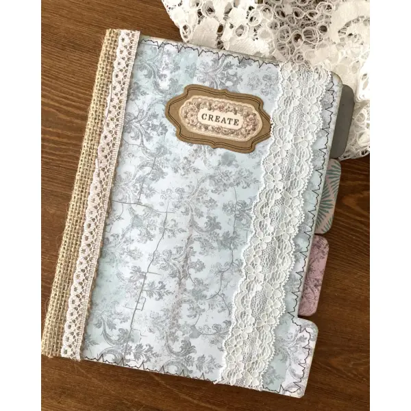 Folio créatif – 4 onglets & semainier perpétuel