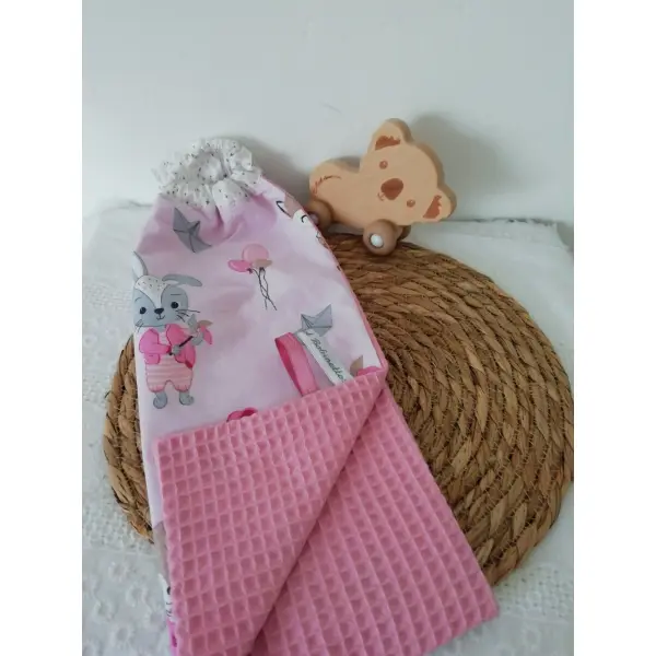 Serviette de cantine élastique, bavoir de cantine, maternelle