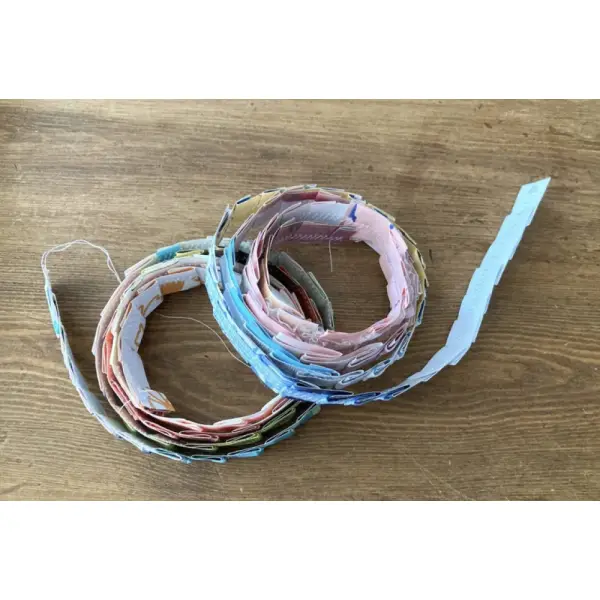 Rubans de papier et tissu