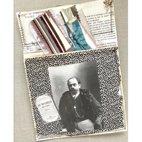 Lot d'embellissements cousus pour journaux indésirables