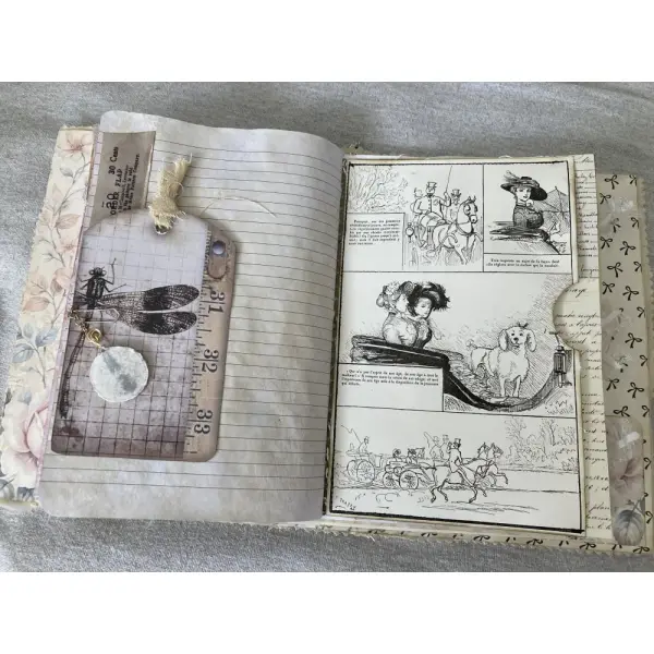 Journal décoratif - thème couture