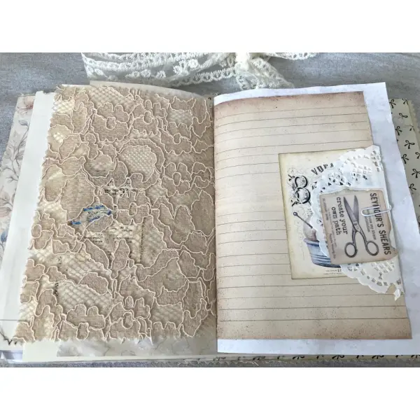 Journal décoratif - thème couture
