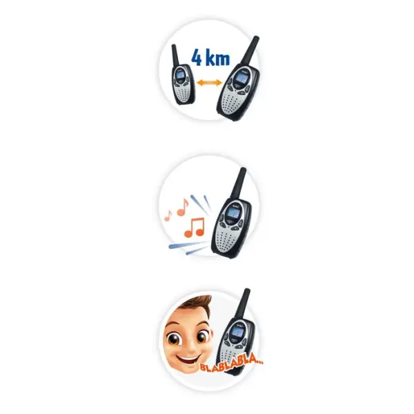 Talkie walkie rechargeable