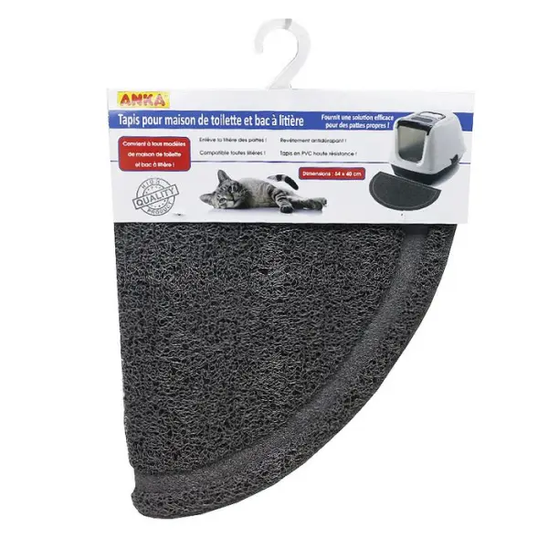 Tapis de Sortie de Bac à Litière/Maison de Toilette
