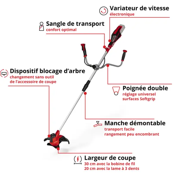 Débroussailleuse sans fil AGILLO 18/100