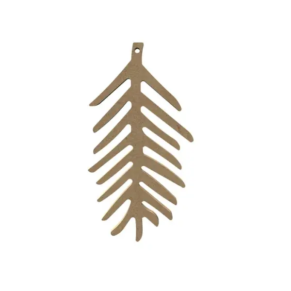 Décor Noël en bois à customiser : branche sapin