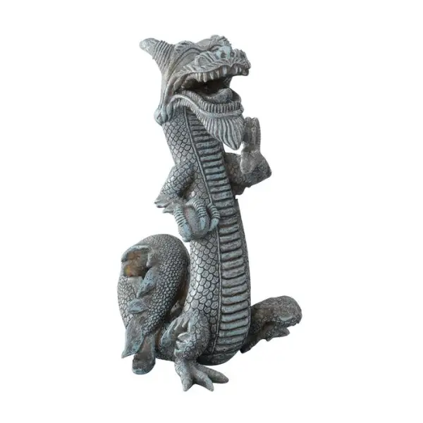 Décoration d'aquarium, "Balinese dragon" - L.11xl.13xH.21cm