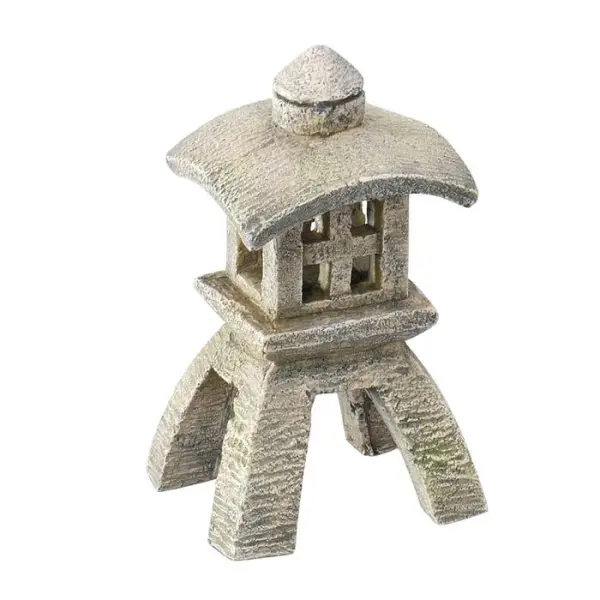 Décoration d'aquarium, "Balinese lantern" - L.10,5xl.7,2x14,2cm