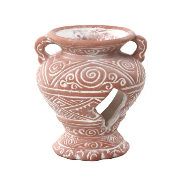 Coupe Etnik en céramique, décoration pour aquarium - 12cm