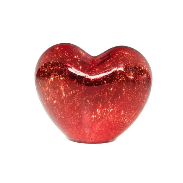 Décoration lumineuse 'Cœur' LED, coloris rouge - L.12cm