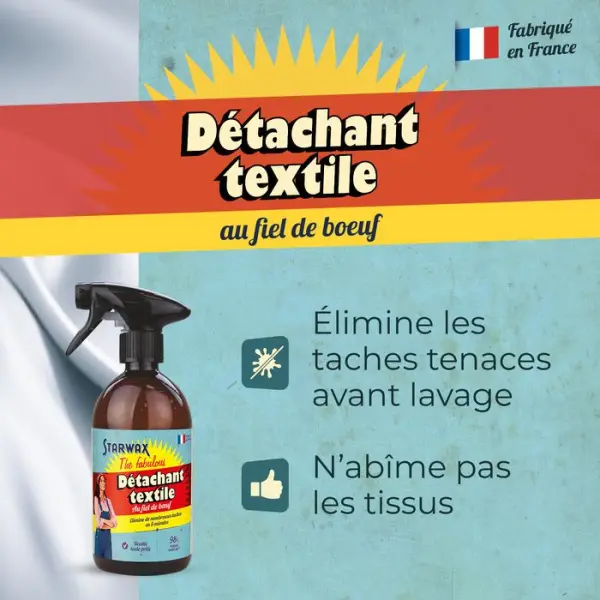 Détachant spray au fiel de bœuf 500ML Fabulous