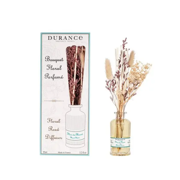 Bouquet floral parfumé, diffuseur d'ambiance 'Fleur de Monoï' - 95ml