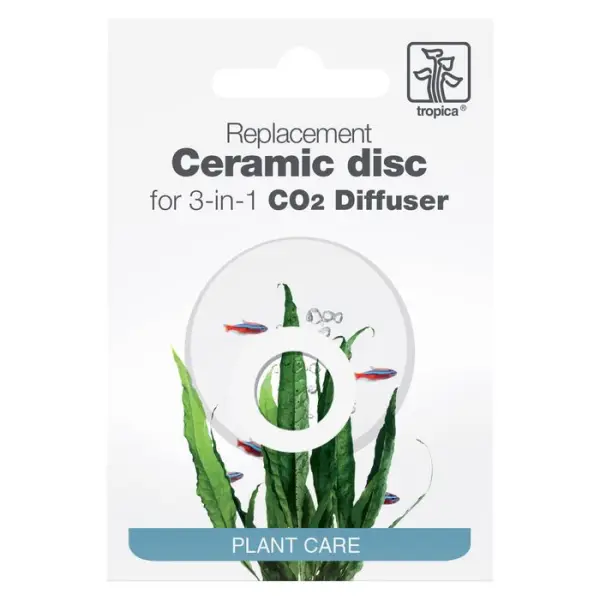 Disque en céramique pour diffusion de CO2 en aquarium