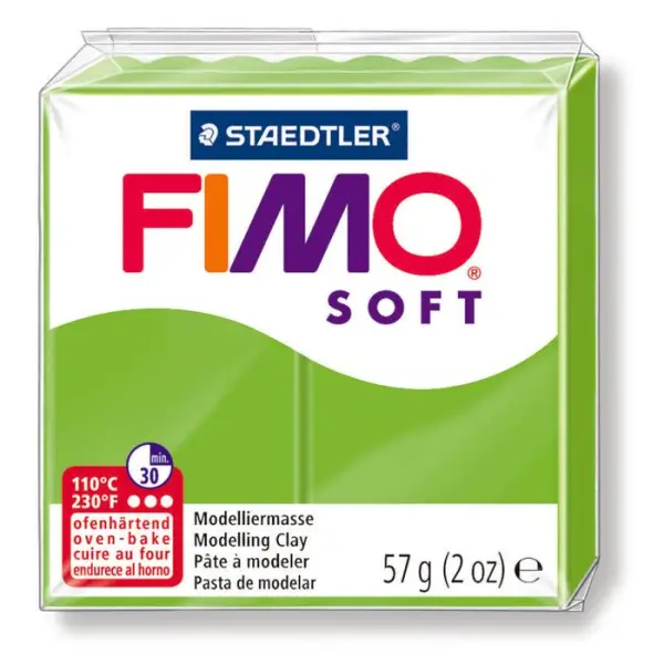 Pâte Fimo Soft, 57 g - Vert pomme