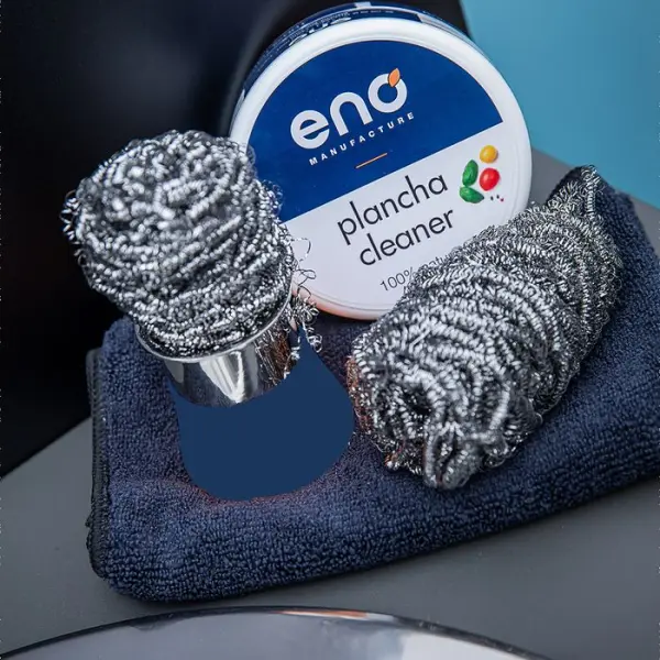 Eponge inox pour Plancha