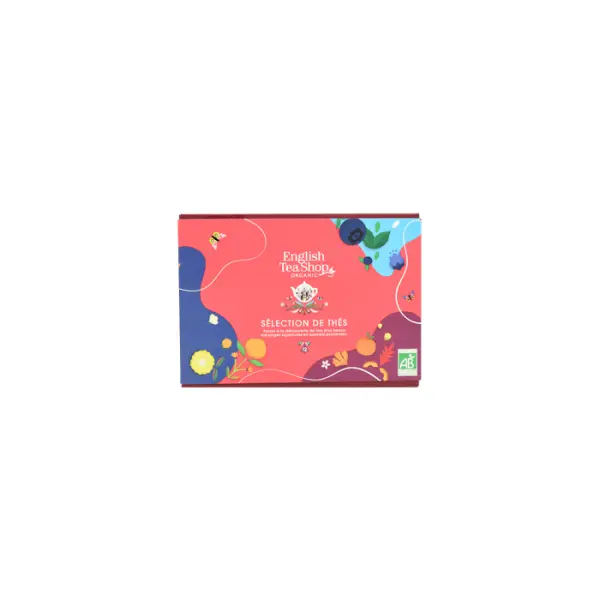 Coffret sélection de thés bio - 12 sachets