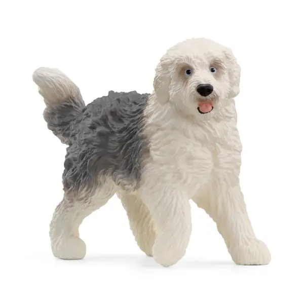 Figurine en plastique Bobtail L. 7.7 l. 2.5 H. 5.7cm
