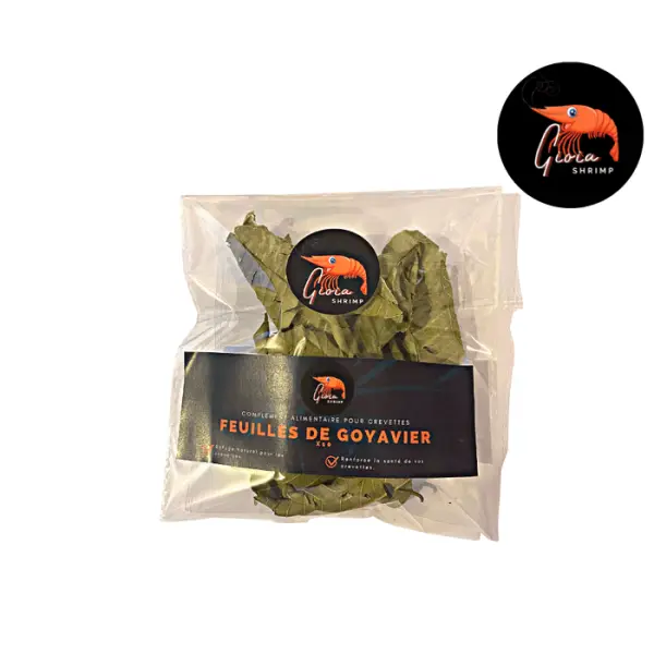 Feuilles de goyave pour crevettes 5g - x10pcs