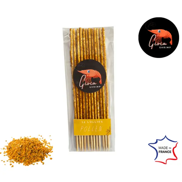 Lollies Pollen pour crevettes d'aquarium - x12pcs