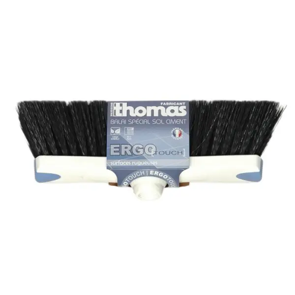 Balai Ergotouch, fibre noire et dure