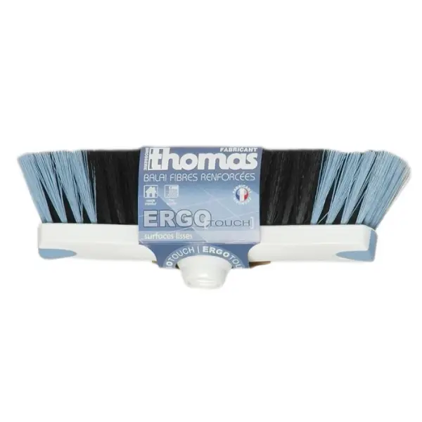 Balai Ergotouch, fibre noire et souple
