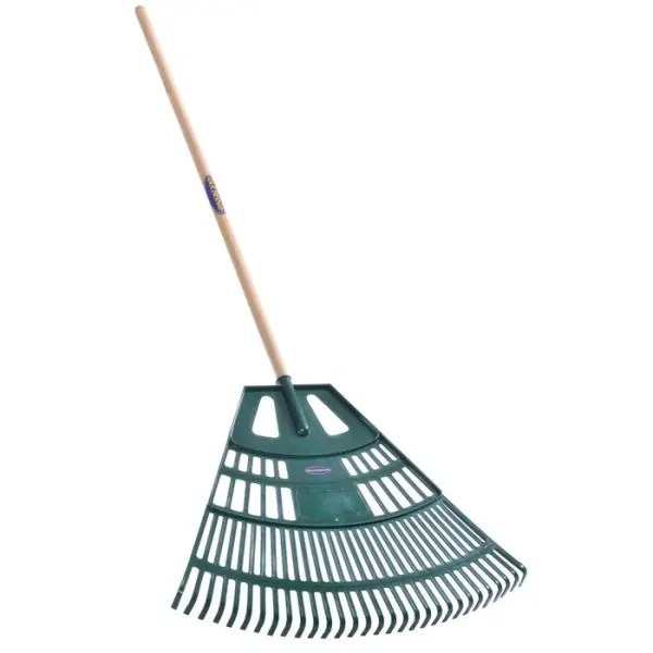 Balai gazon master extra large 77cm d'envergure manche 130cm