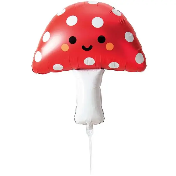 Ballon aluminium Champignon Amanite XL 60x64cm